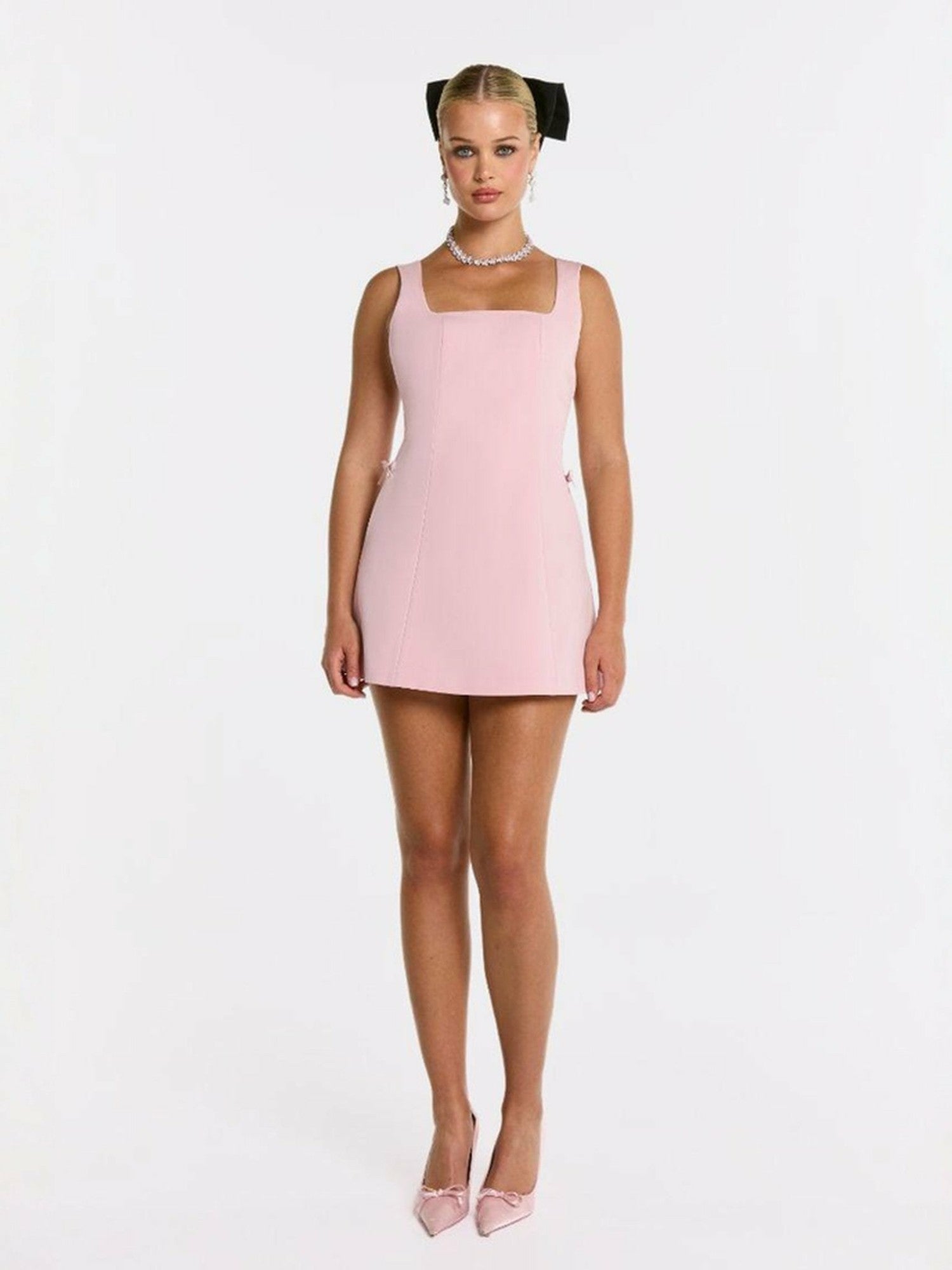 Piper Dress: Pink Mini Dress for Birthday Celebration | Nana Jacqueline