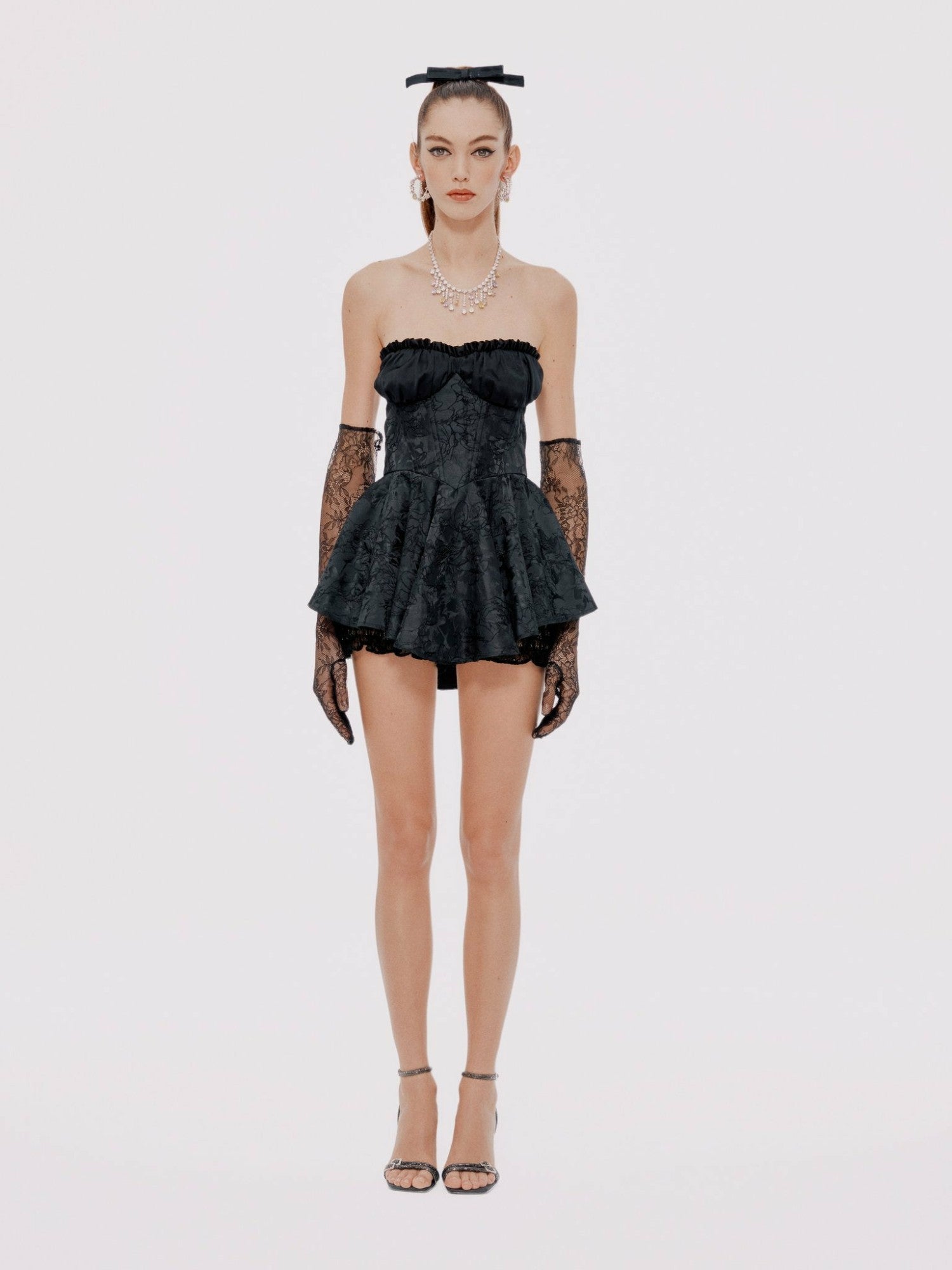 Airina Dress: Black Mini Dress for Cocktail Party | Nana Jacqueline