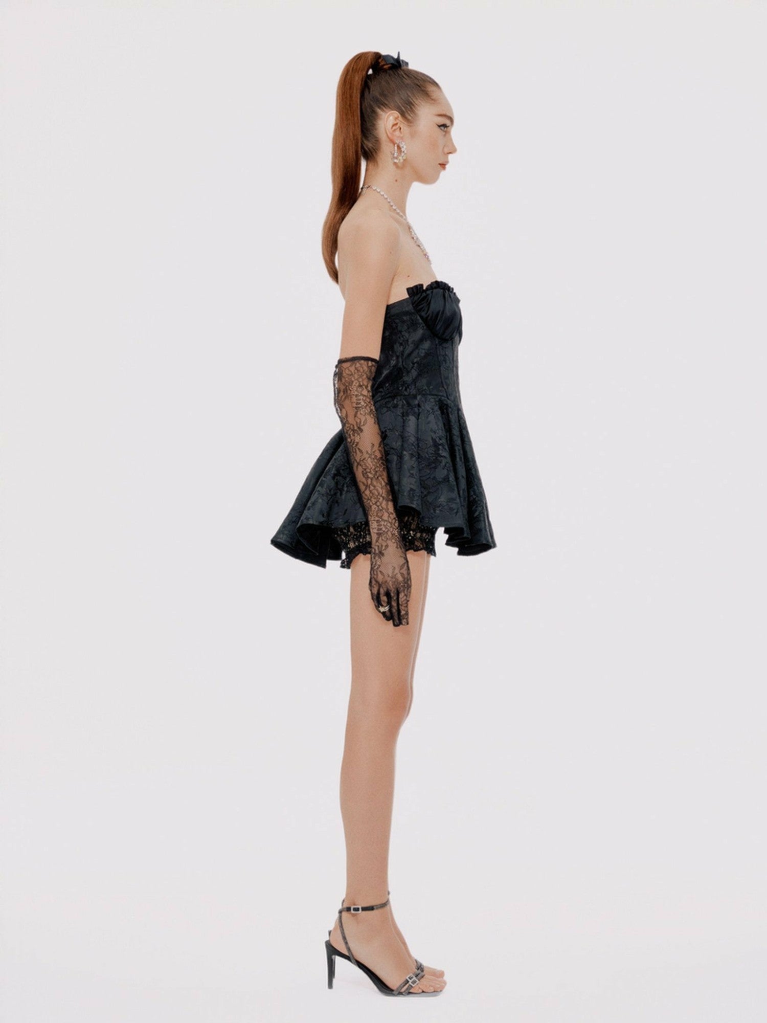Airina Dress: Black Mini Dress for Cocktail Party | Nana Jacqueline