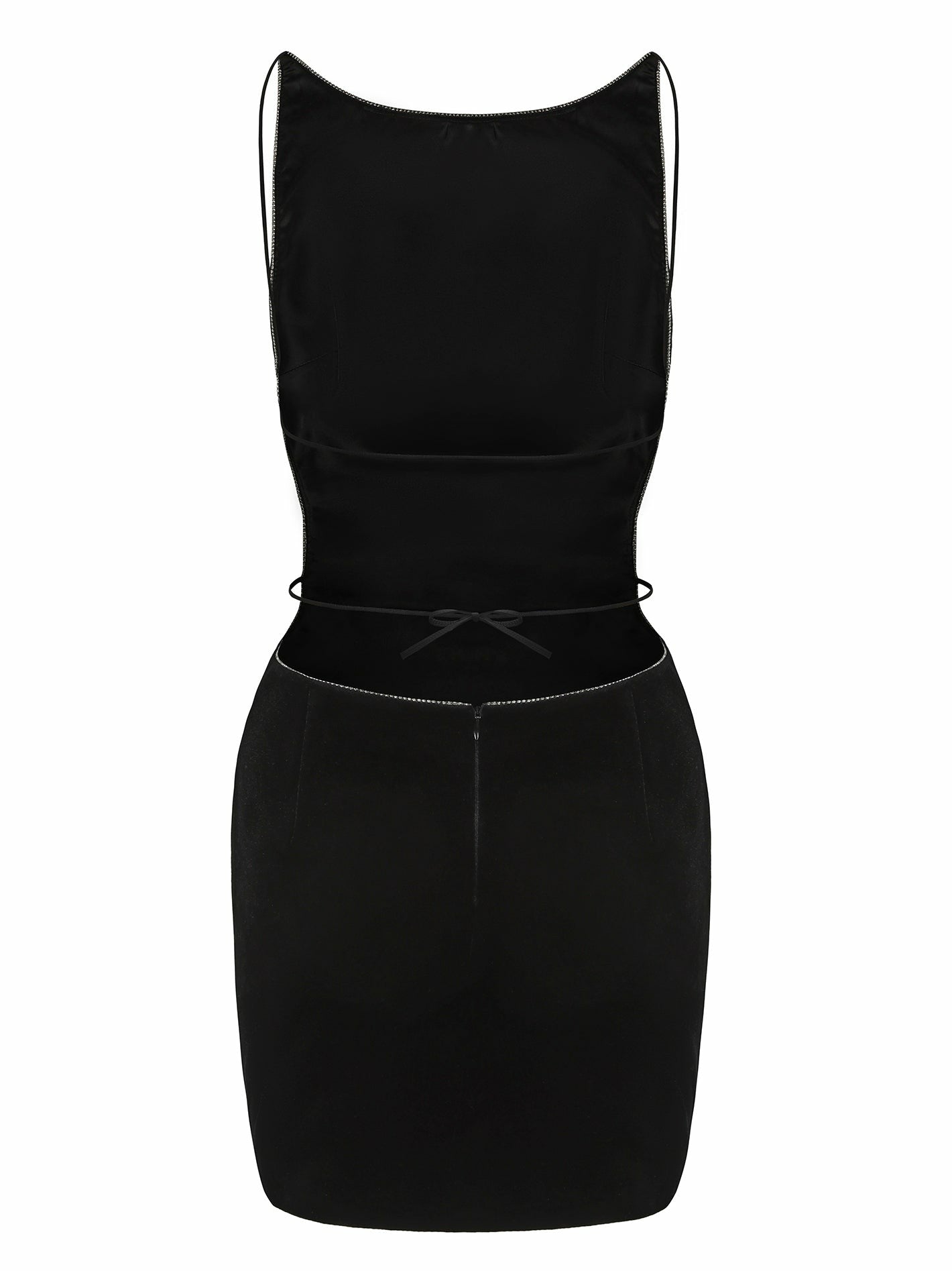 Lucia Velvet Dress: Black Mini Dress for Cocktail Party | Nana Jacqueline
