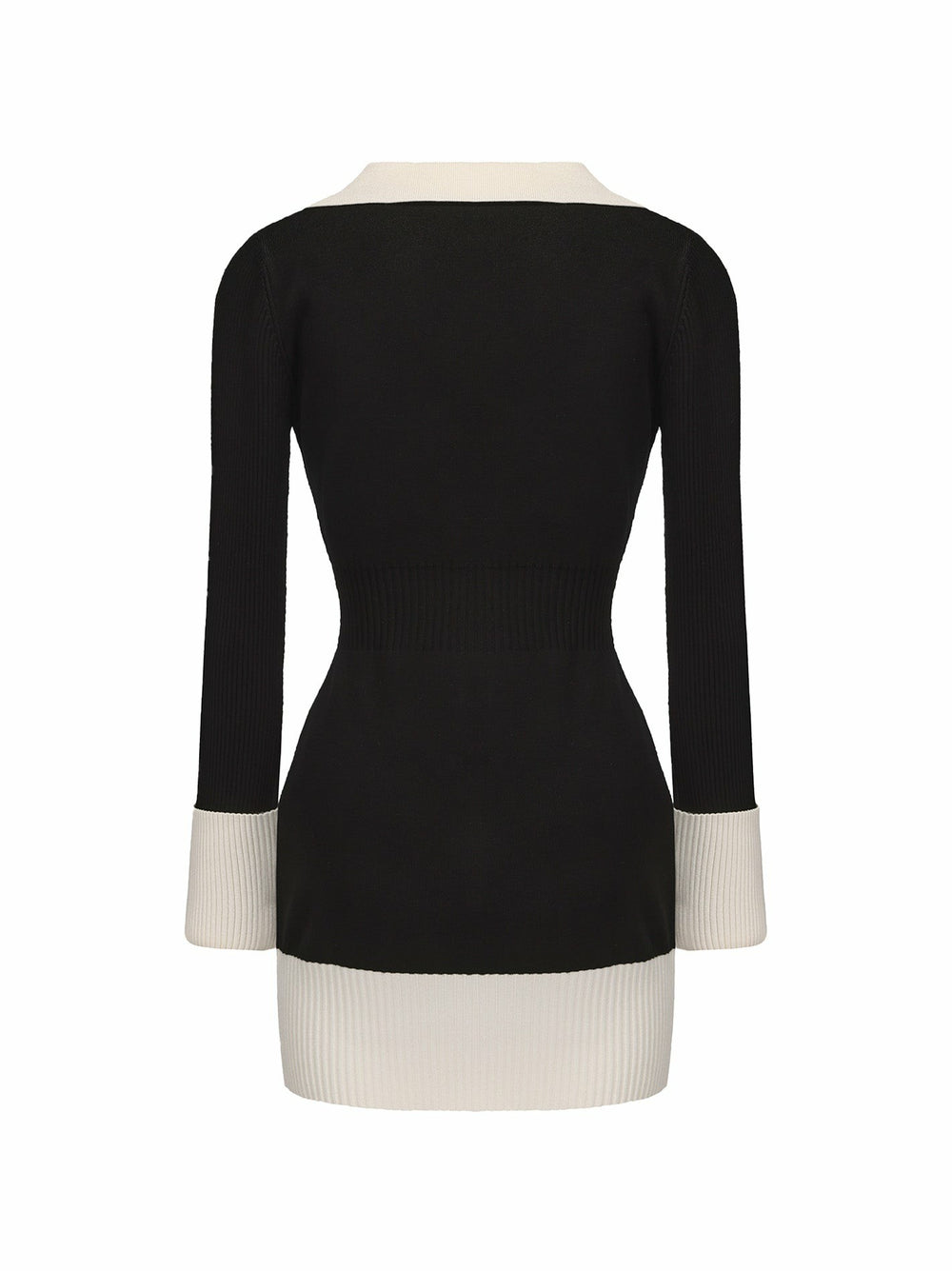 Mia Knit Dress: Black Mini Dress for Date Night | Nana Jacqueline