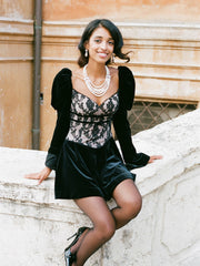 Evelyn Dress: Black Mini Dress for Cocktail Party | Nana Jacqueline