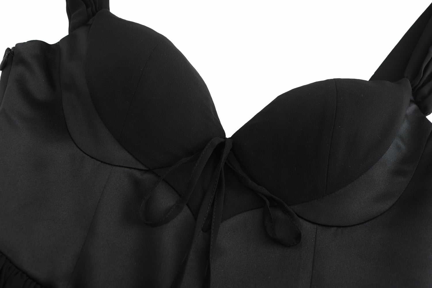 Sheila Chiffon Dress: Black Mini Dress for Date Night | Nana Jacqueline