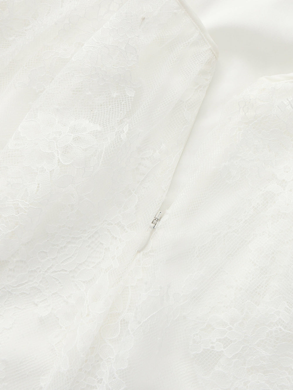 Aurora Halter Lace White Dress | Nana Jacqueline