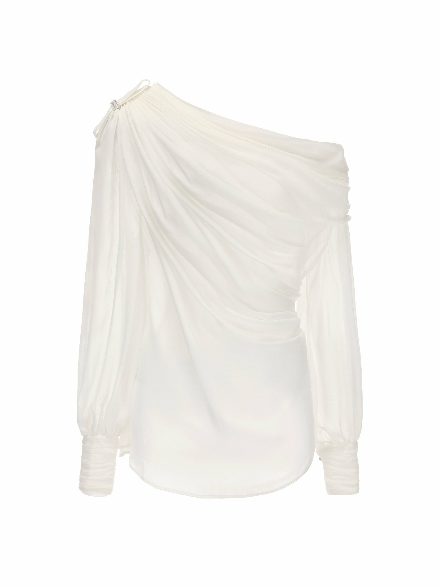Demi Top: White Top for Engagement Party | Nana Jacqueline