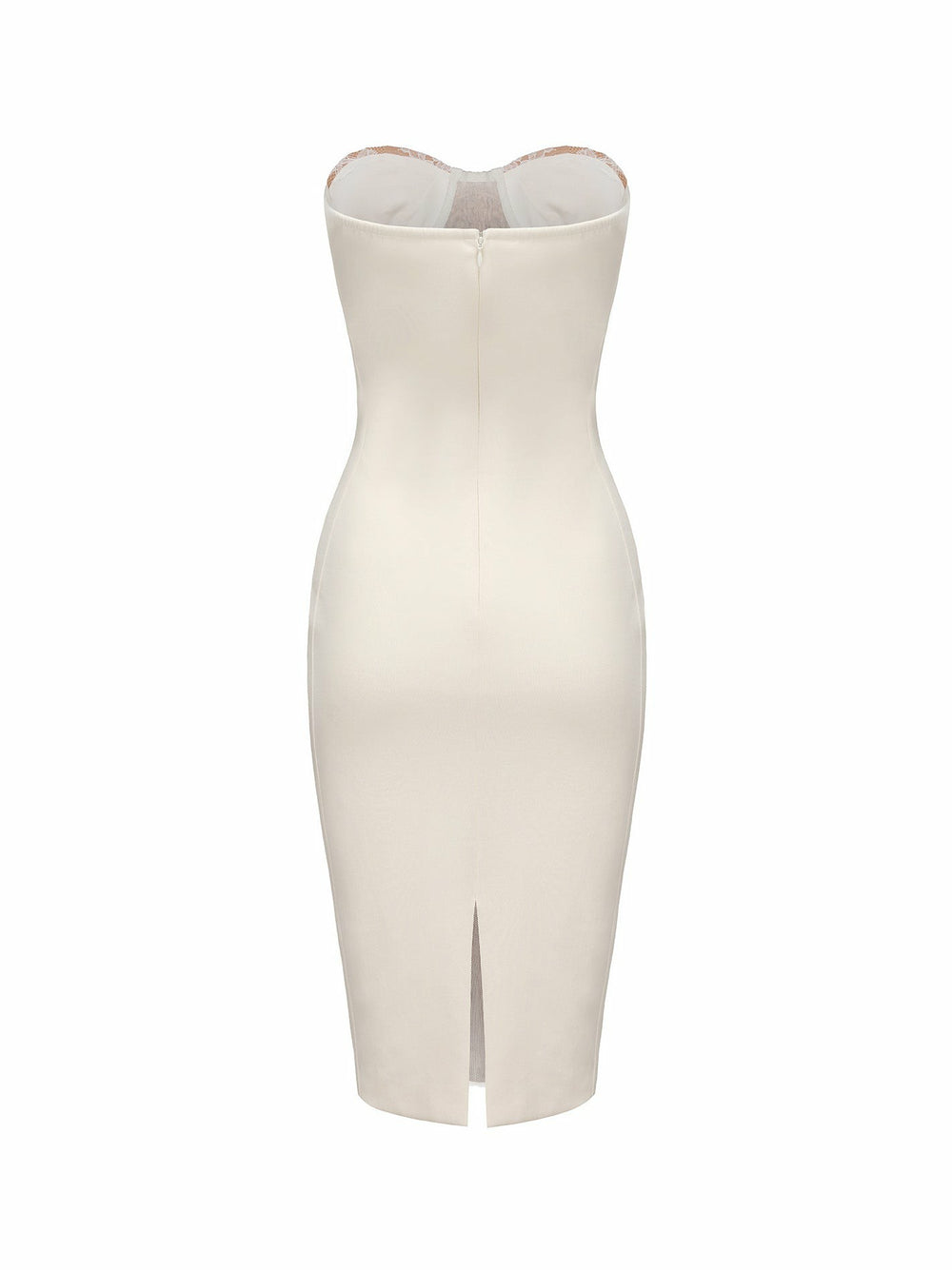 Elsa Lace Dress: White Maxi Dress for Wedding After-Party | Nana Jacqueline