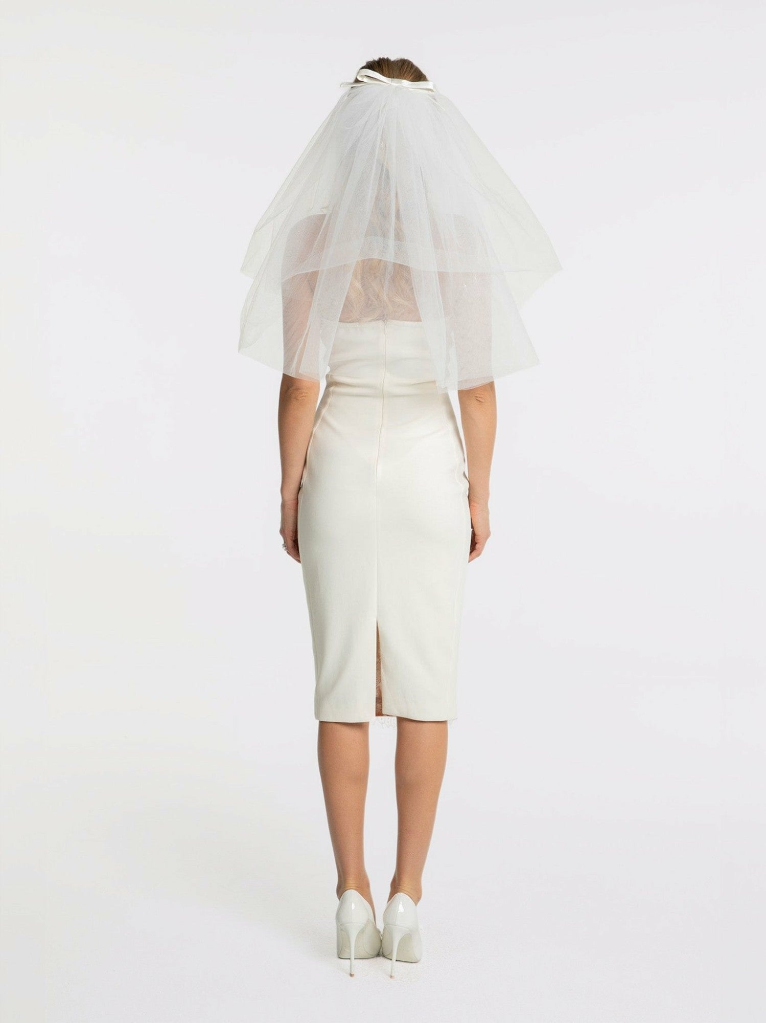 Elsa Lace Dress: White Maxi Dress for Wedding After-Party | Nana Jacqueline
