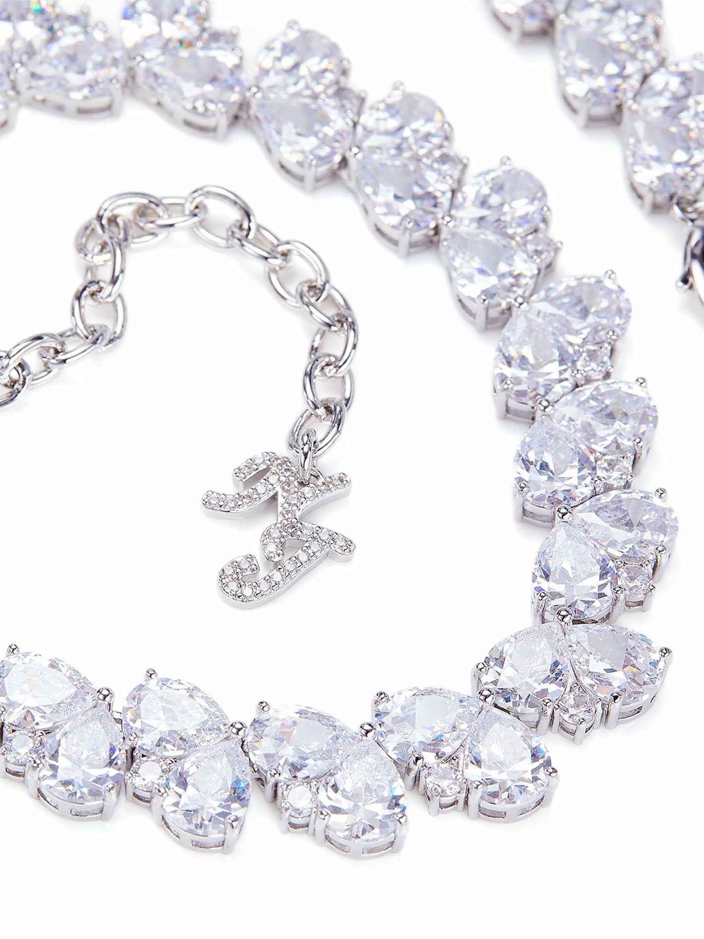 Gigi Necklace: Silver Necklace for Wedding After-Party | Nana Jacqueline