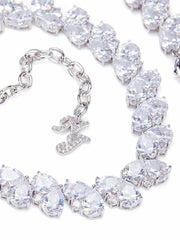 Gigi Necklace: Silver Necklace for Wedding After-Party | Nana Jacqueline