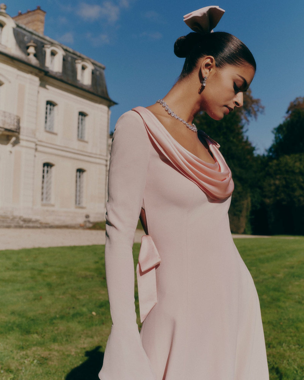 Gigi Necklace: Silver Necklace for Wedding After-Party | Nana Jacqueline