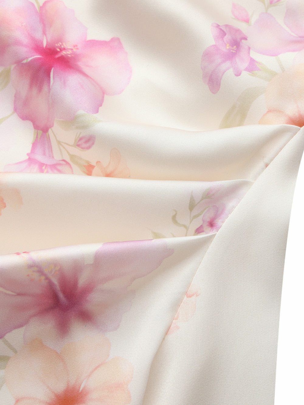 Ella Halter Ruffle Ivory Floral Dress | Nana Jacqueline