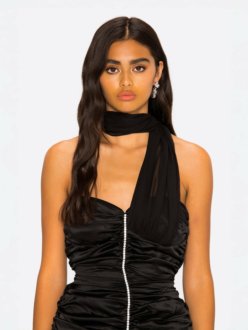 Celine Dress: Black Mini Dress for Cocktail Party | Nana Jacqueline