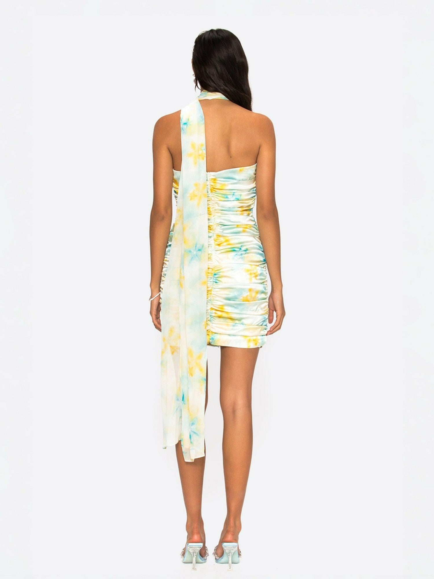 Celine Dress: Green Mini Dress for Birthday Celebration | Nana Jacqueline