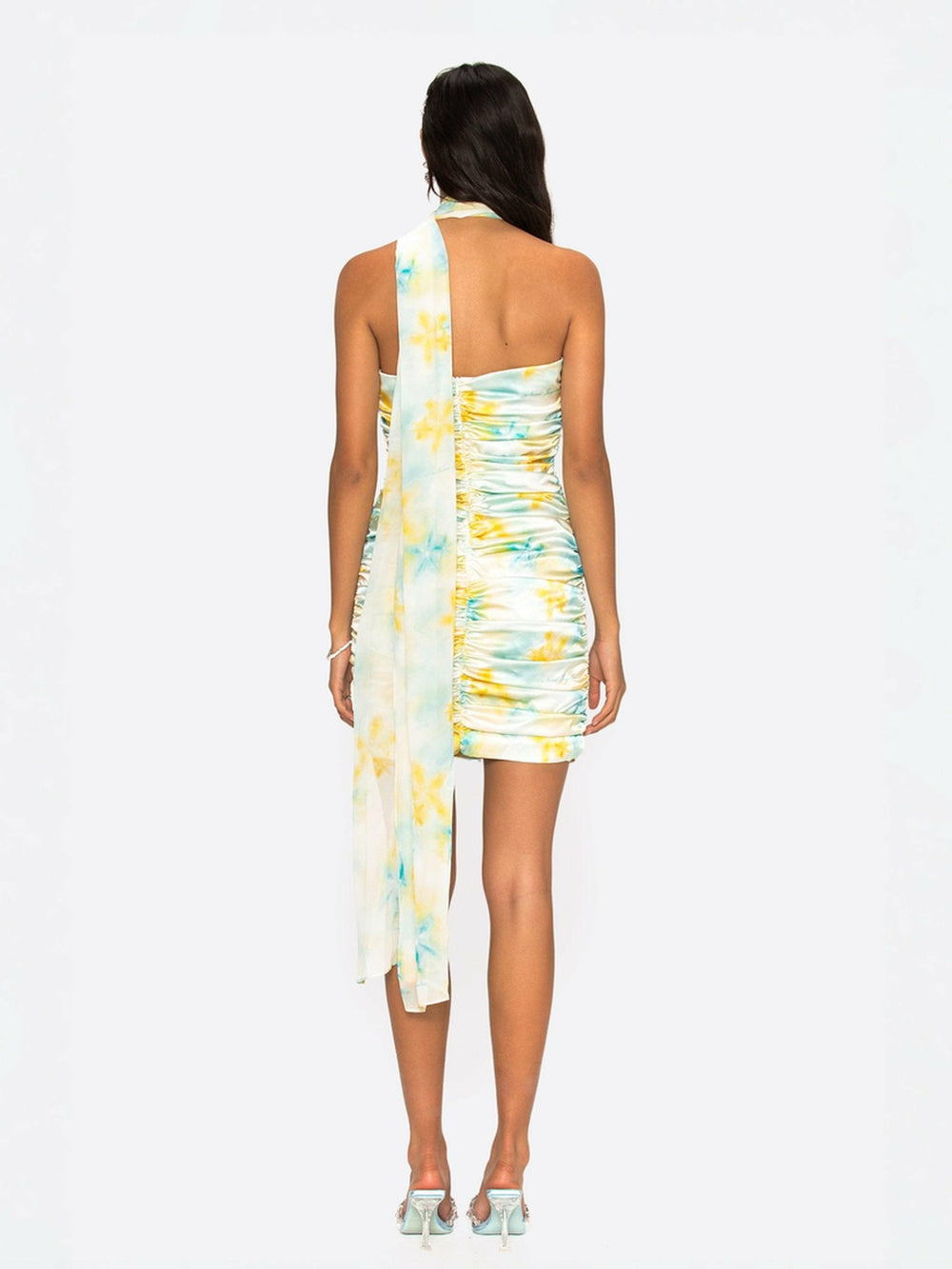 Celine Dress: Green Mini Dress for Birthday Celebration | Nana Jacqueline