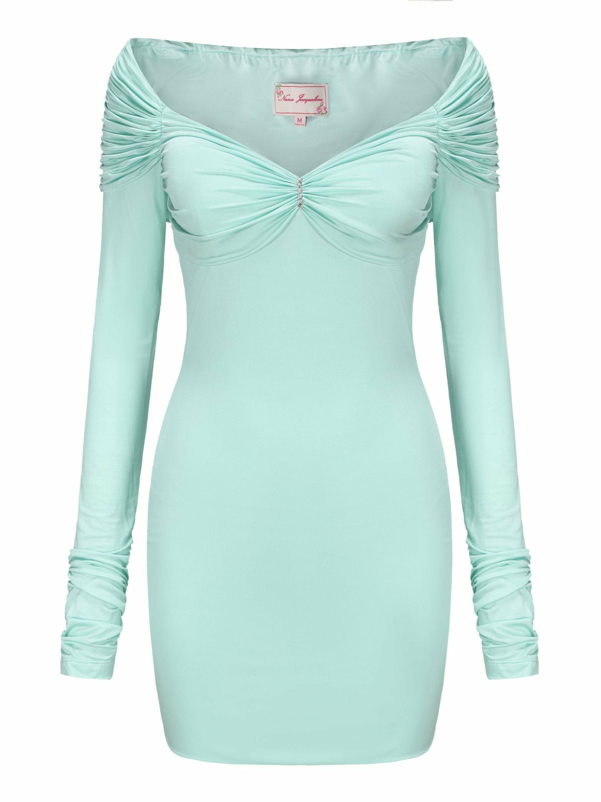 Olivia Dress: Mint Mini Dress for Birthday Celebration | Nana Jacqueline