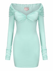 Olivia Dress: Mint Mini Dress for Birthday Celebration | Nana Jacqueline