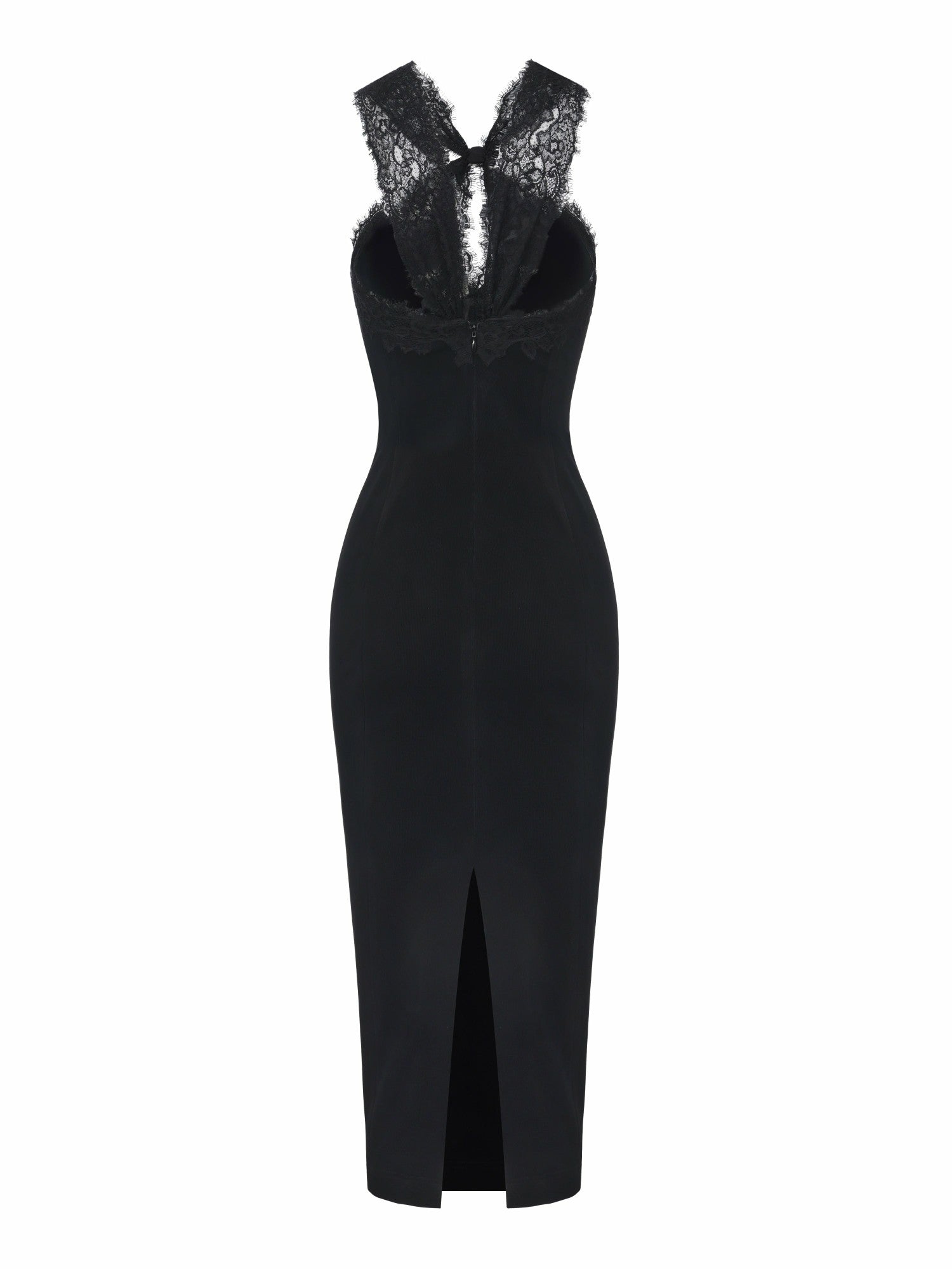 Alexandra Cutout Lace Black Dress | Nana Jacqueline