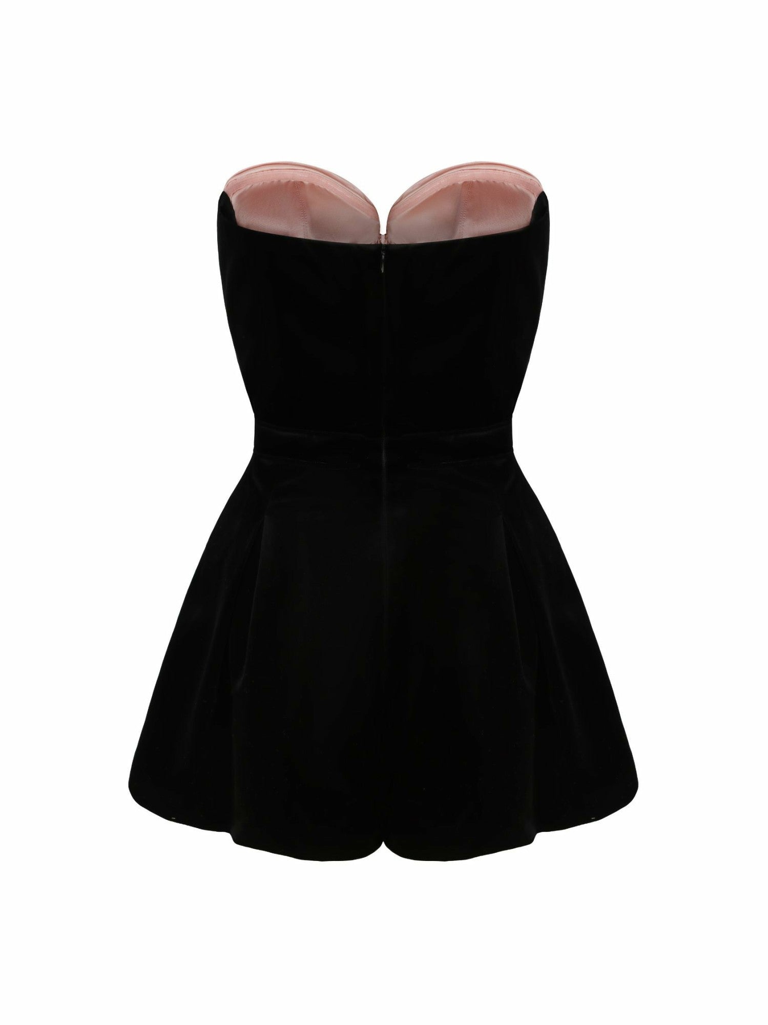Amanda Velvet Jumpsuit: Pink Jumpsuit for Cocktail Party | Nana Jacqueline