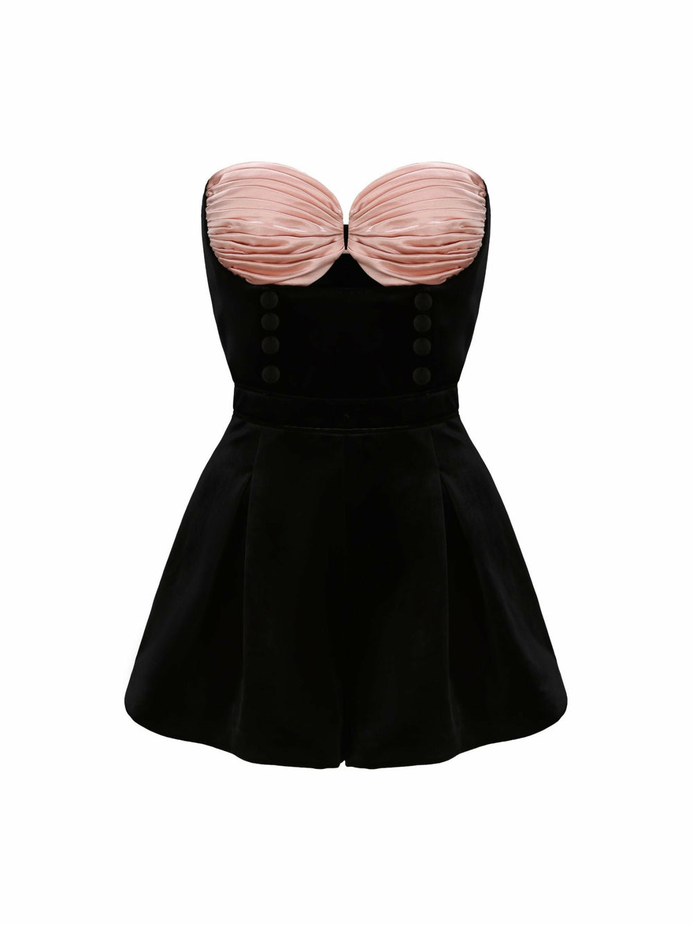 Amanda Velvet Jumpsuit: Pink Jumpsuit for Cocktail Party | Nana Jacqueline