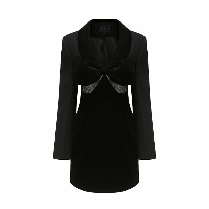 Jocelyn Dress: Black Mini Dress for Cocktail Party | Nana Jacqueline