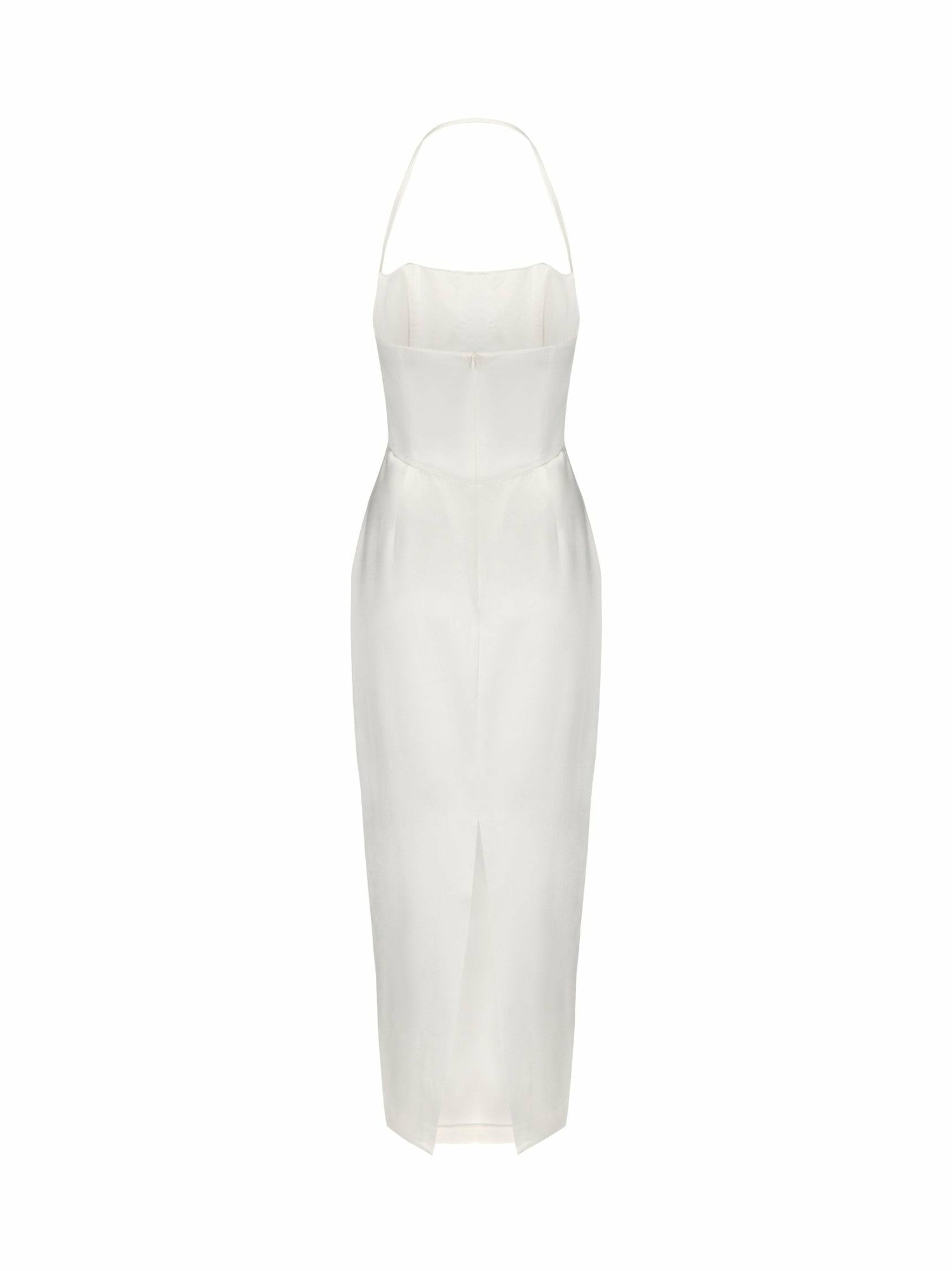 Serena Dress: White Midi Dress for Rehearsal Dinner | Nana Jacqueline