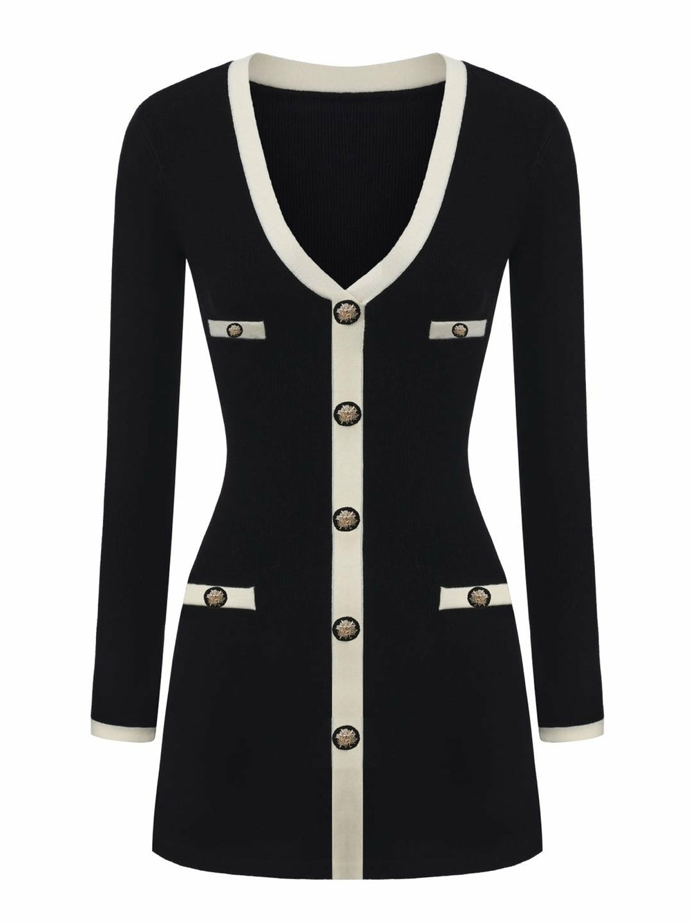 Yvette Dress: Black Mini Dress for Date Night | Nana Jacqueline