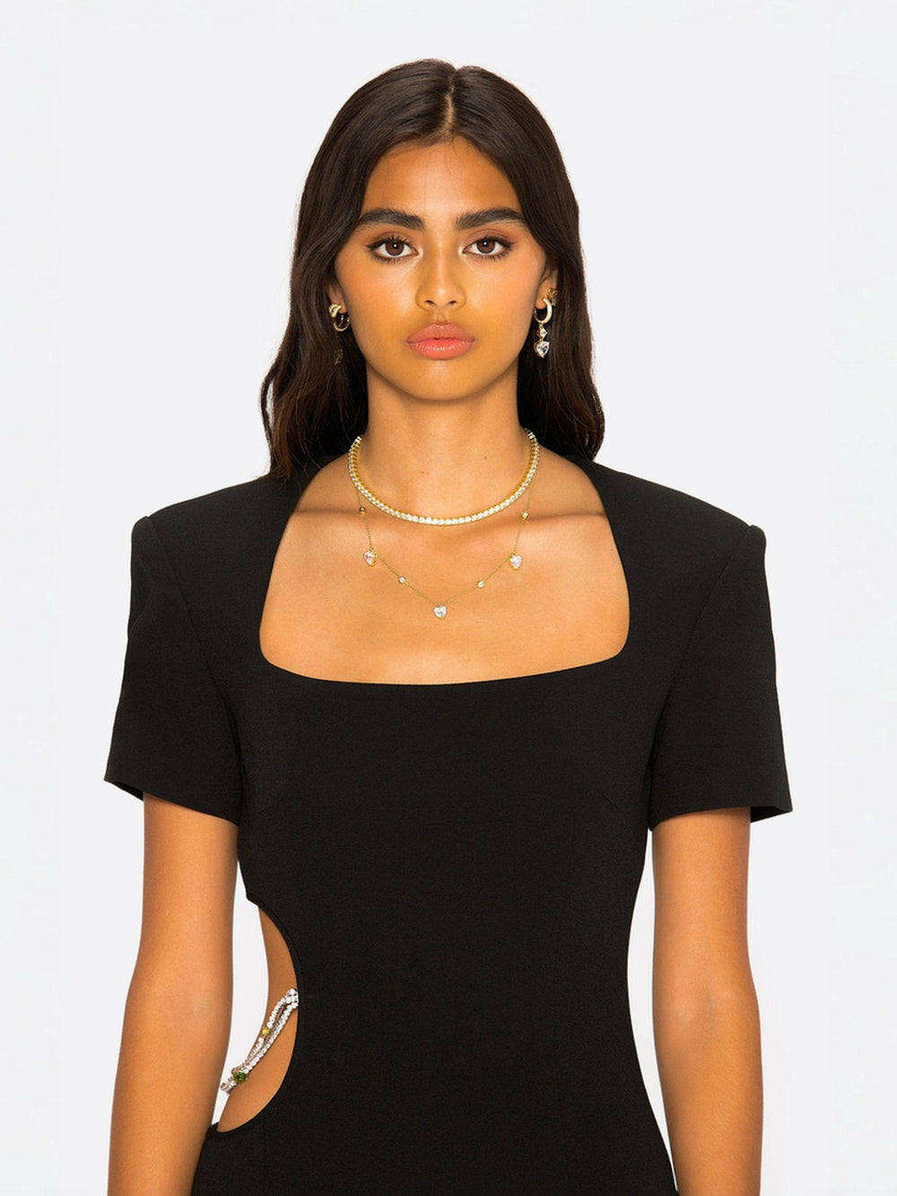 Zoe Dress: Black Maxi Dress for Cocktail Party | Nana Jacqueline