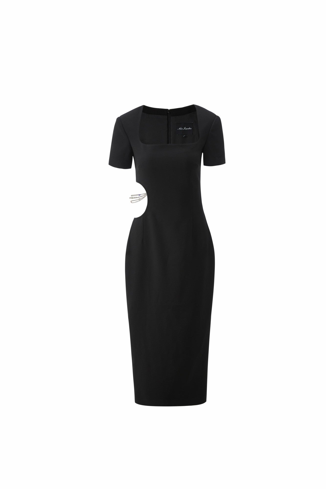 Zoe Dress: Black Maxi Dress for Cocktail Party | Nana Jacqueline