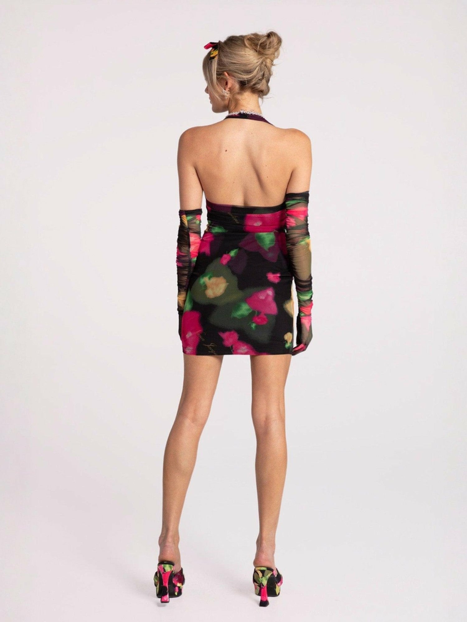 Jonna Dress: Floral Mini Dress for Birthday Celebration | Nana Jacqueline