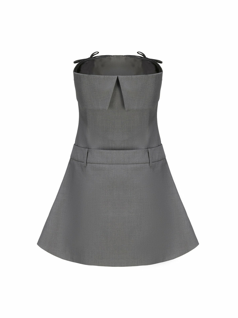 Ashley Dress: Grey Mini Dress for Date Night | Nana Jacqueline