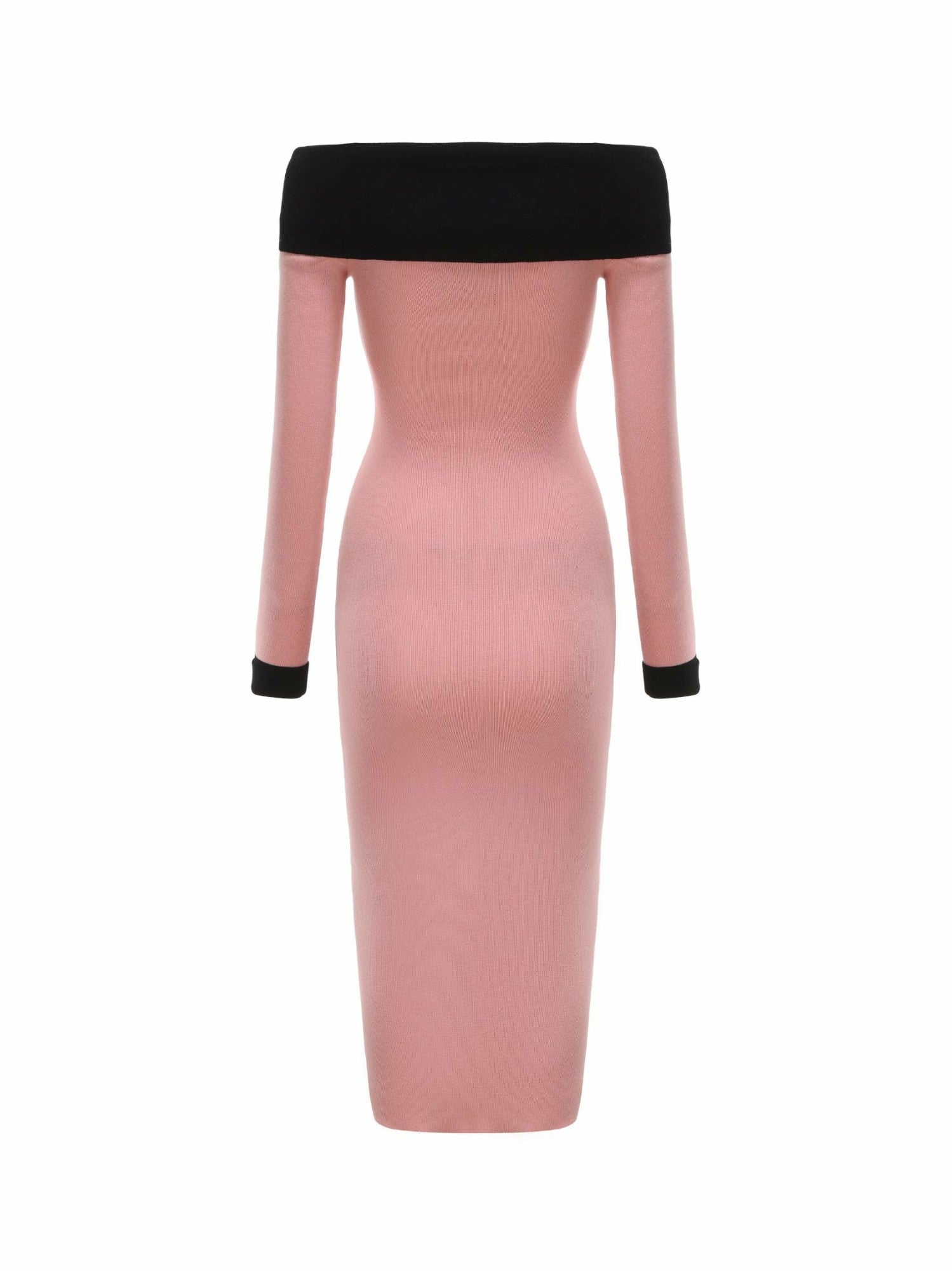 Annie Knit Dress: Pink Midi Dress for Brunch | Nana Jacqueline