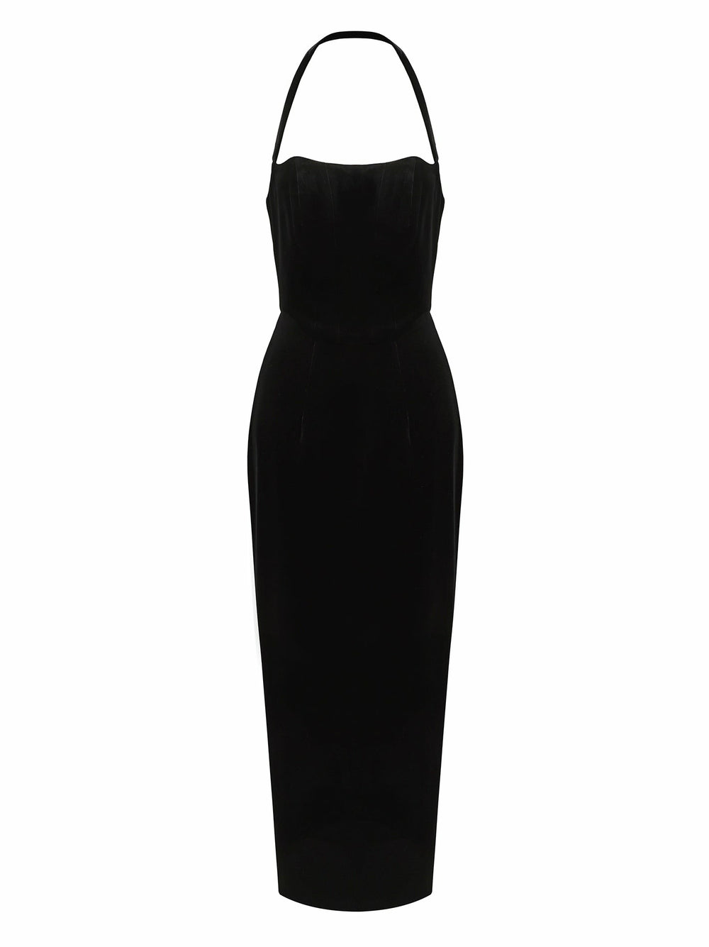 Serena Dress: Black Midi Dress for Cocktail Party | Nana Jacqueline