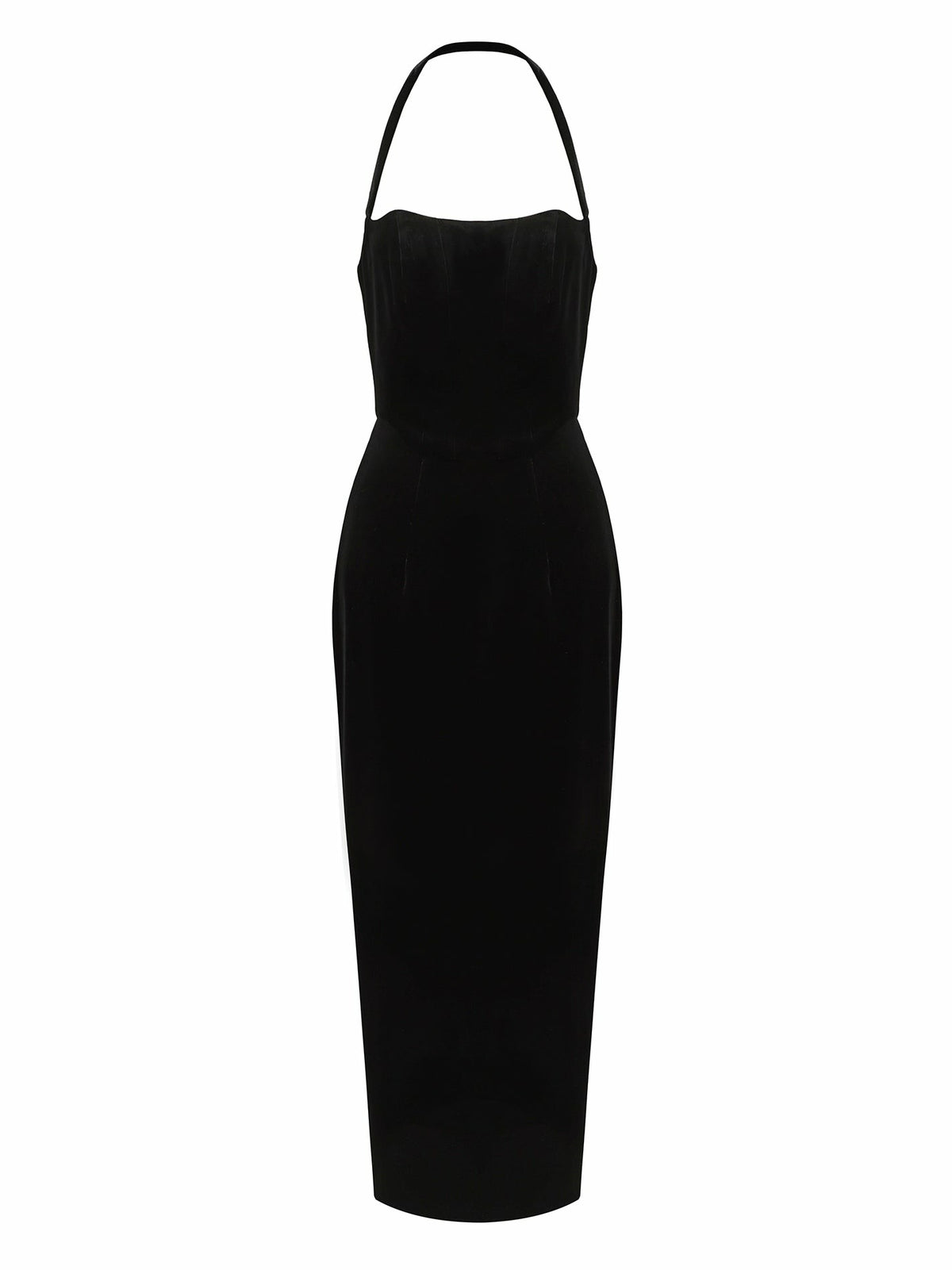 Serena Dress: Black Midi Dress for Cocktail Party | Nana Jacqueline
