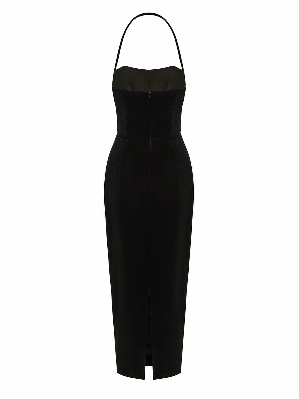 Serena Dress: Black Midi Dress for Cocktail Party | Nana Jacqueline
