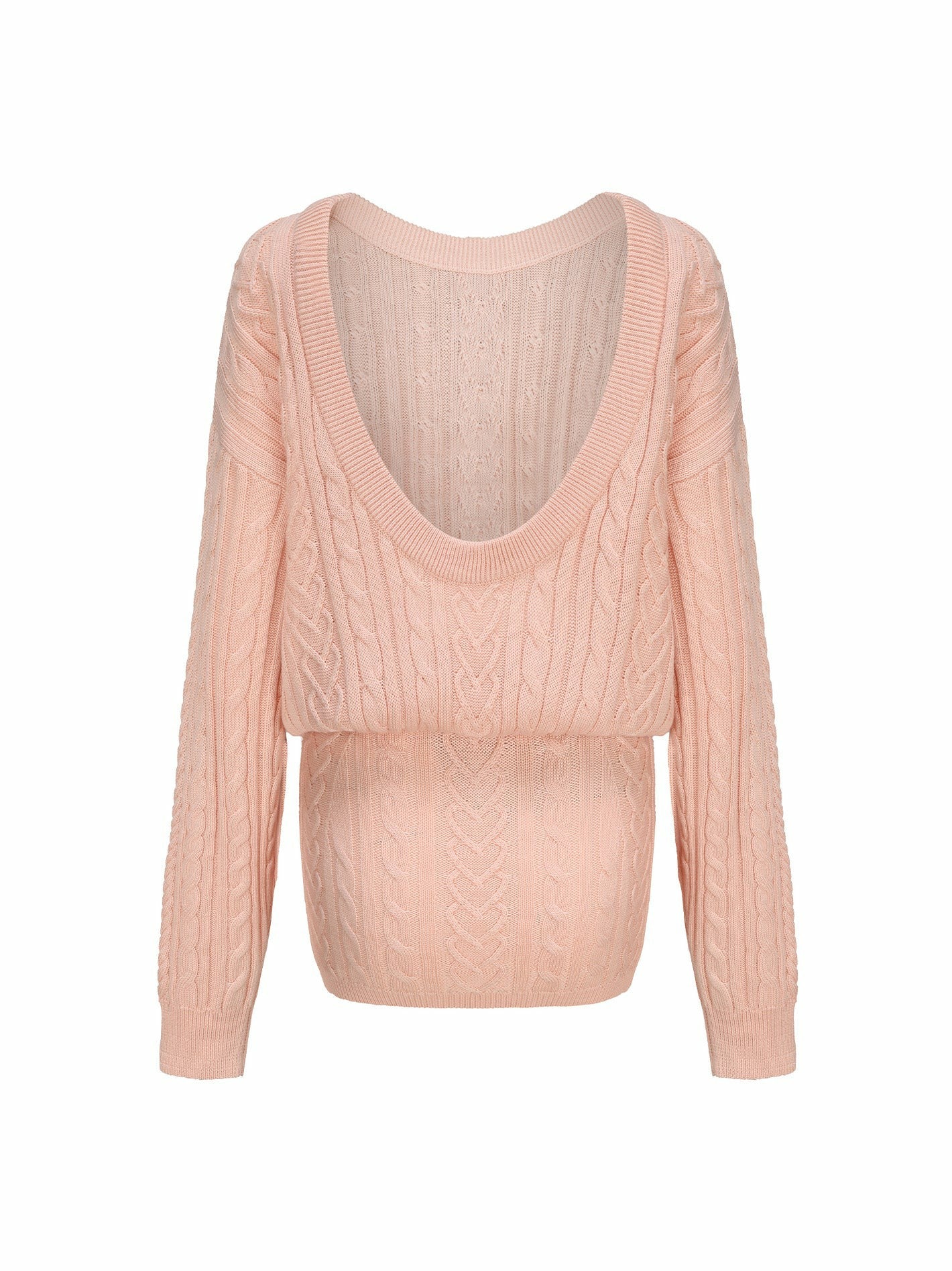 Kendall Knit Dress: Peach Knit Dress for Brunch | Nana Jacqueline