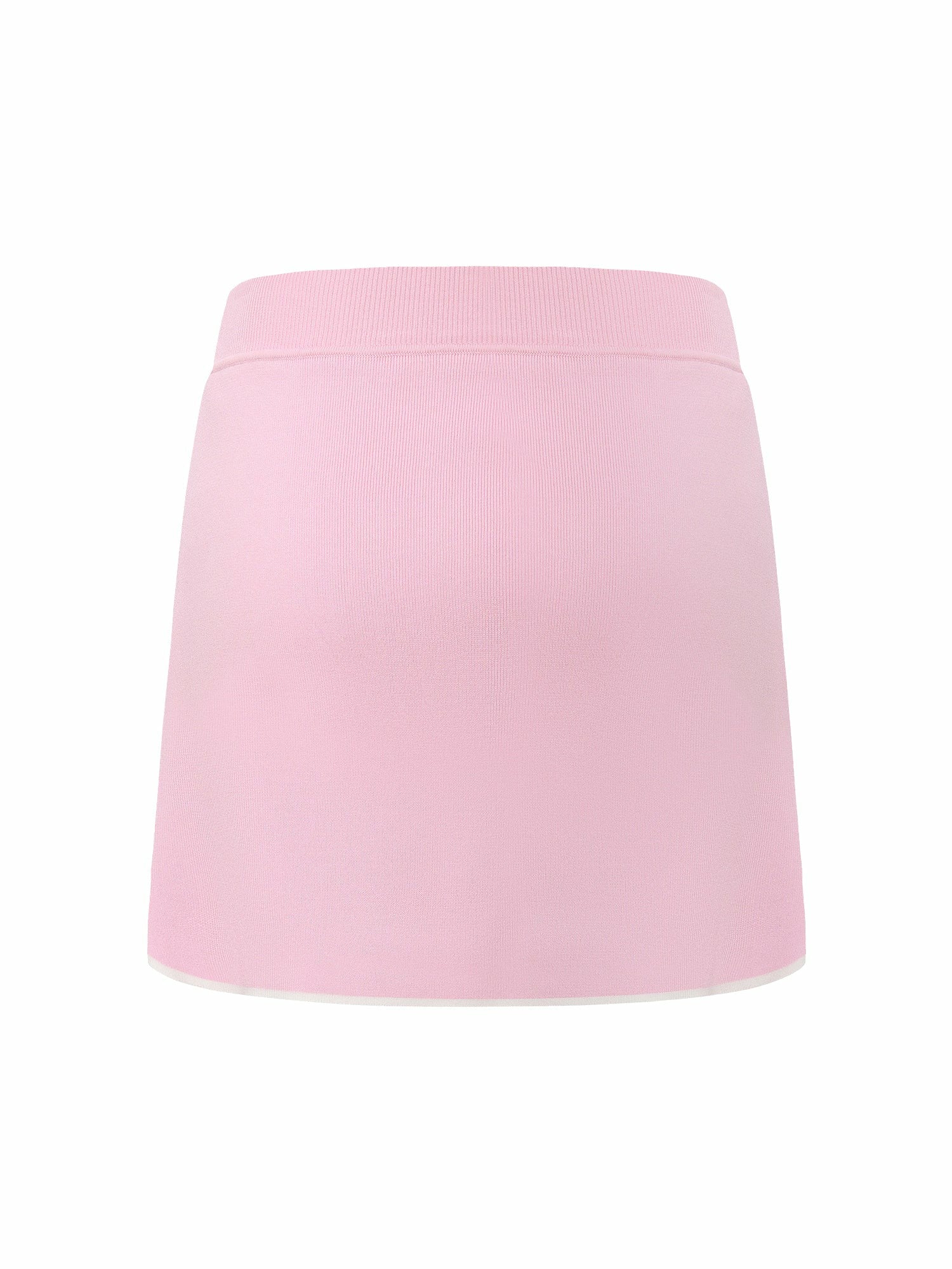 Pink Contrast A-Line Skirt | Nana Jacqueline