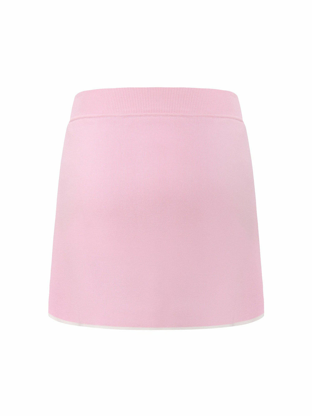 Pink Contrast A-Line Skirt | Nana Jacqueline