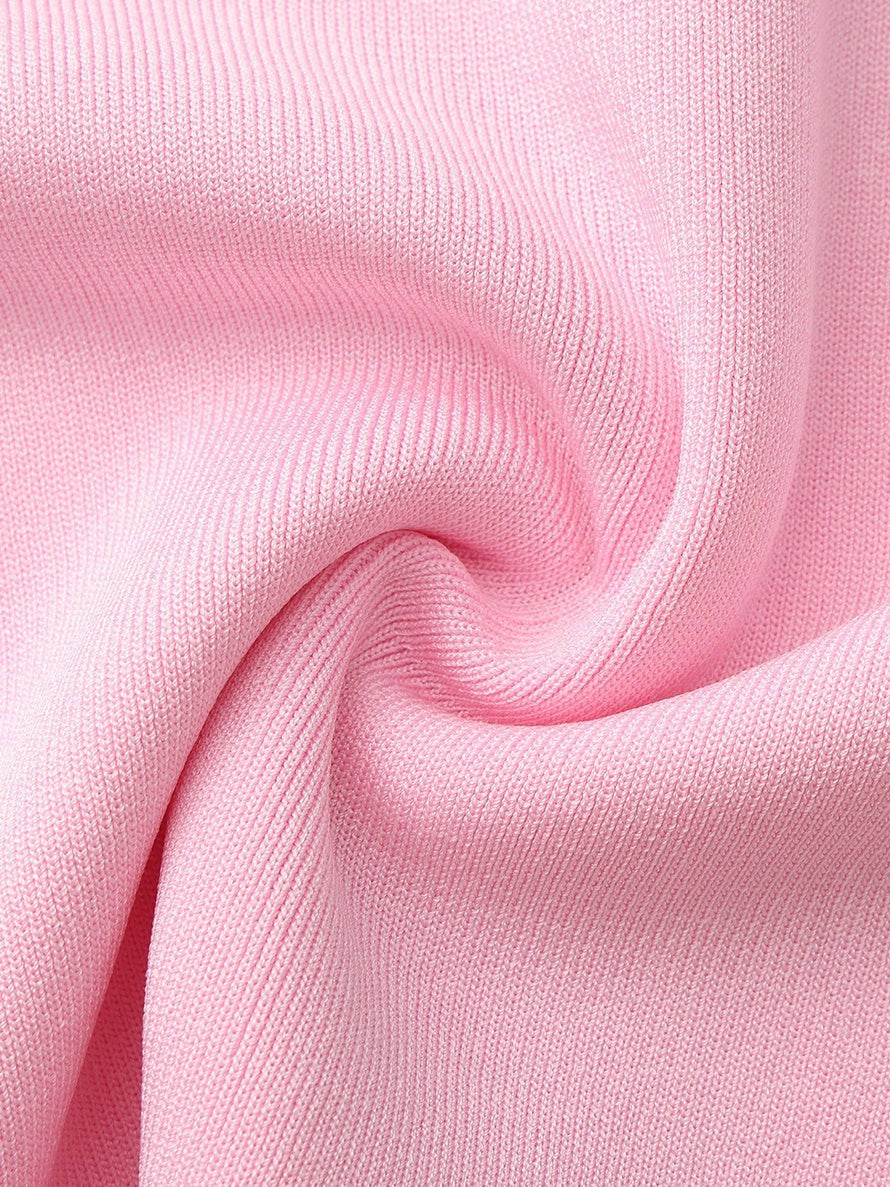Pink Contrast A-Line Skirt | Nana Jacqueline