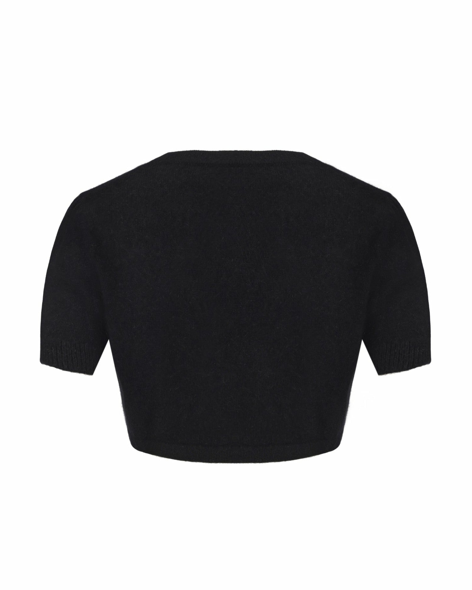 Elara Knitted Cropped Cardigan: Black Cardigan for Date Night | Nana Jacqueline