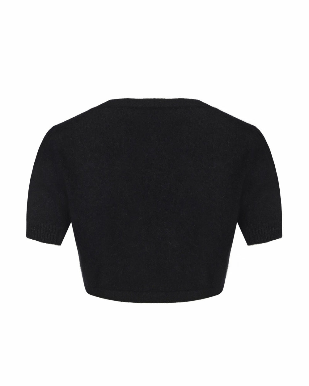 Elara Knitted Cropped Cardigan: Black Cardigan for Date Night | Nana Jacqueline
