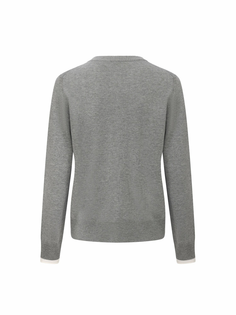 Grey Relaxed Knit Cardigan | Nana Jacqueline