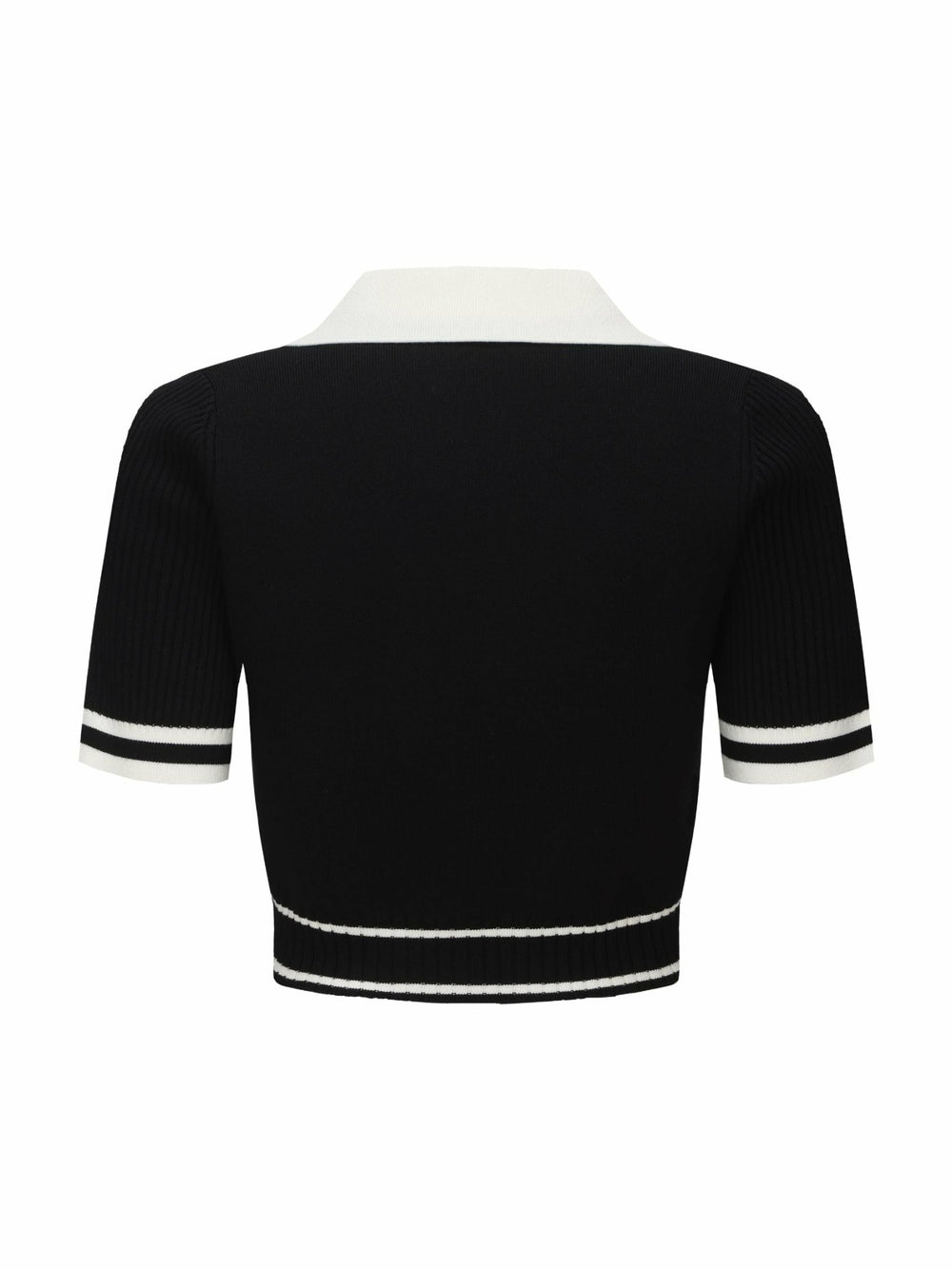 Samantha Knit Top: Black Knit Top for Country Club Brunch | Nana Jacqueline