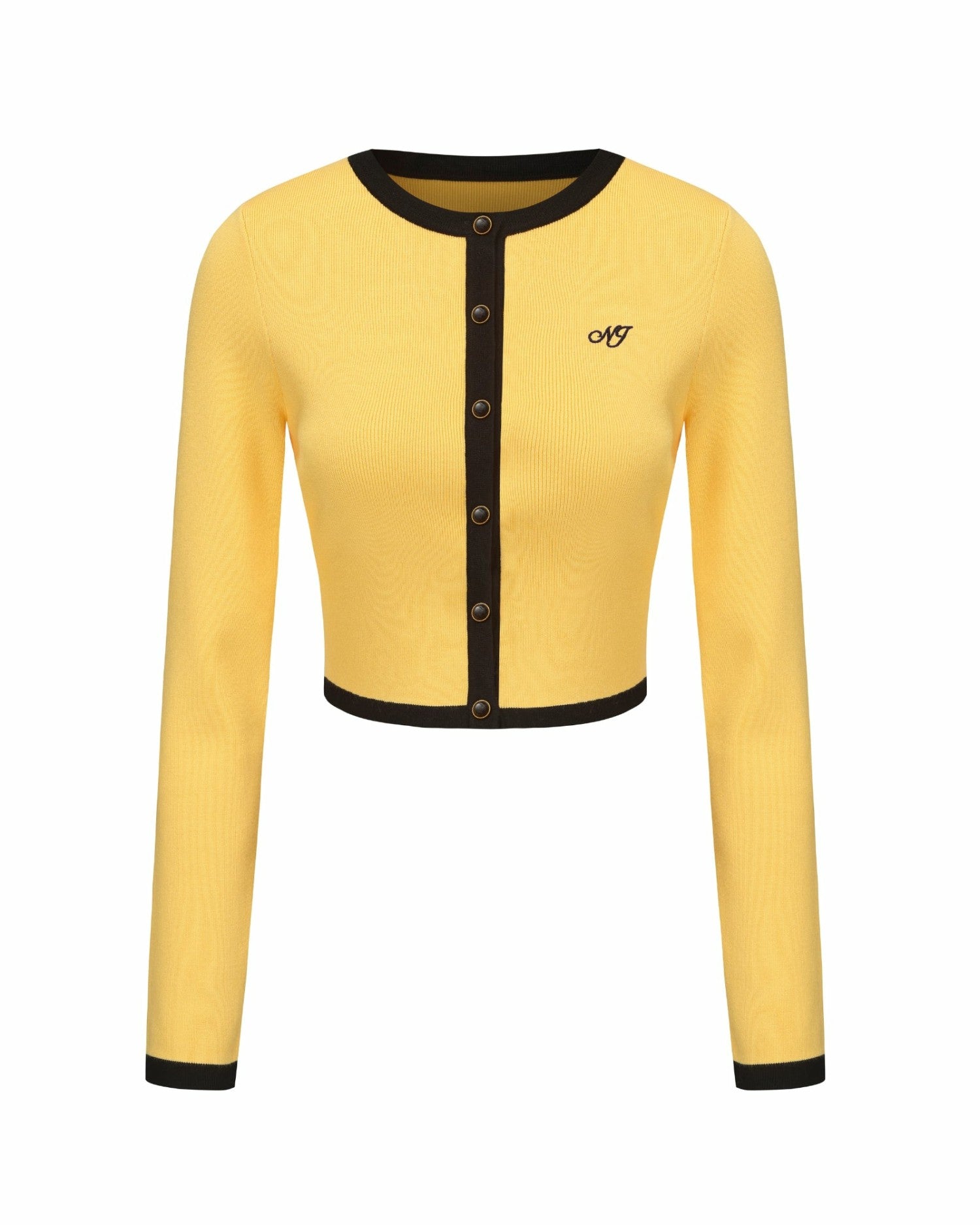 Eliza Knit Cardigan: Yellow Cardigan for Brunch | Nana Jacqueline