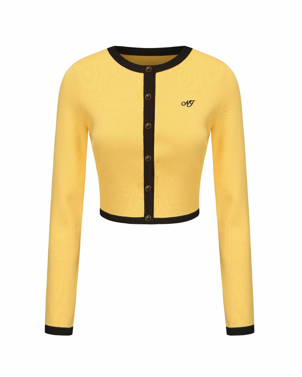 Eliza Knit Cardigan: Yellow Cardigan for Brunch | Nana Jacqueline