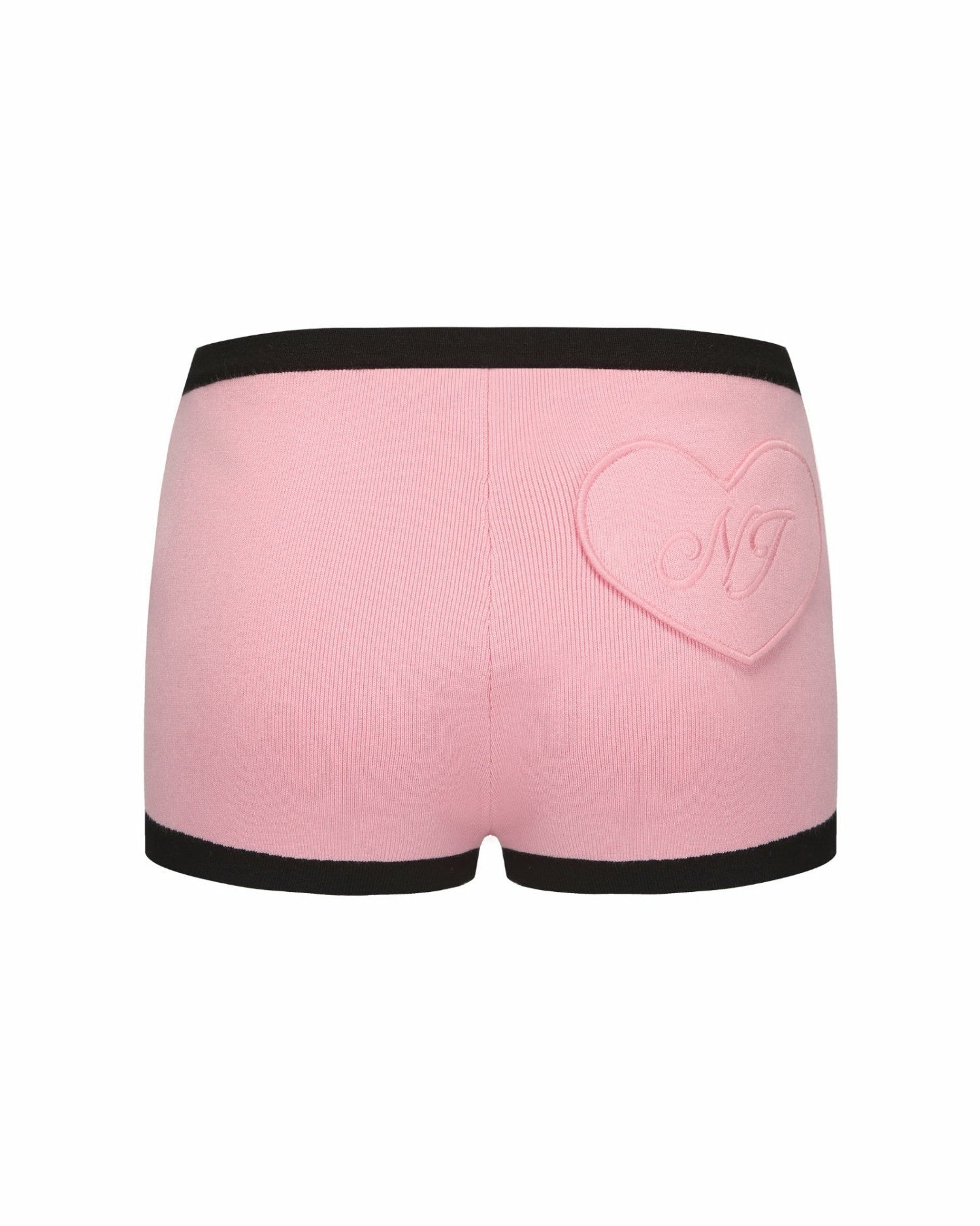 Eliza Knit Shorts: Pink Knit Shorts for Resort Vacation | Nana Jacqueline