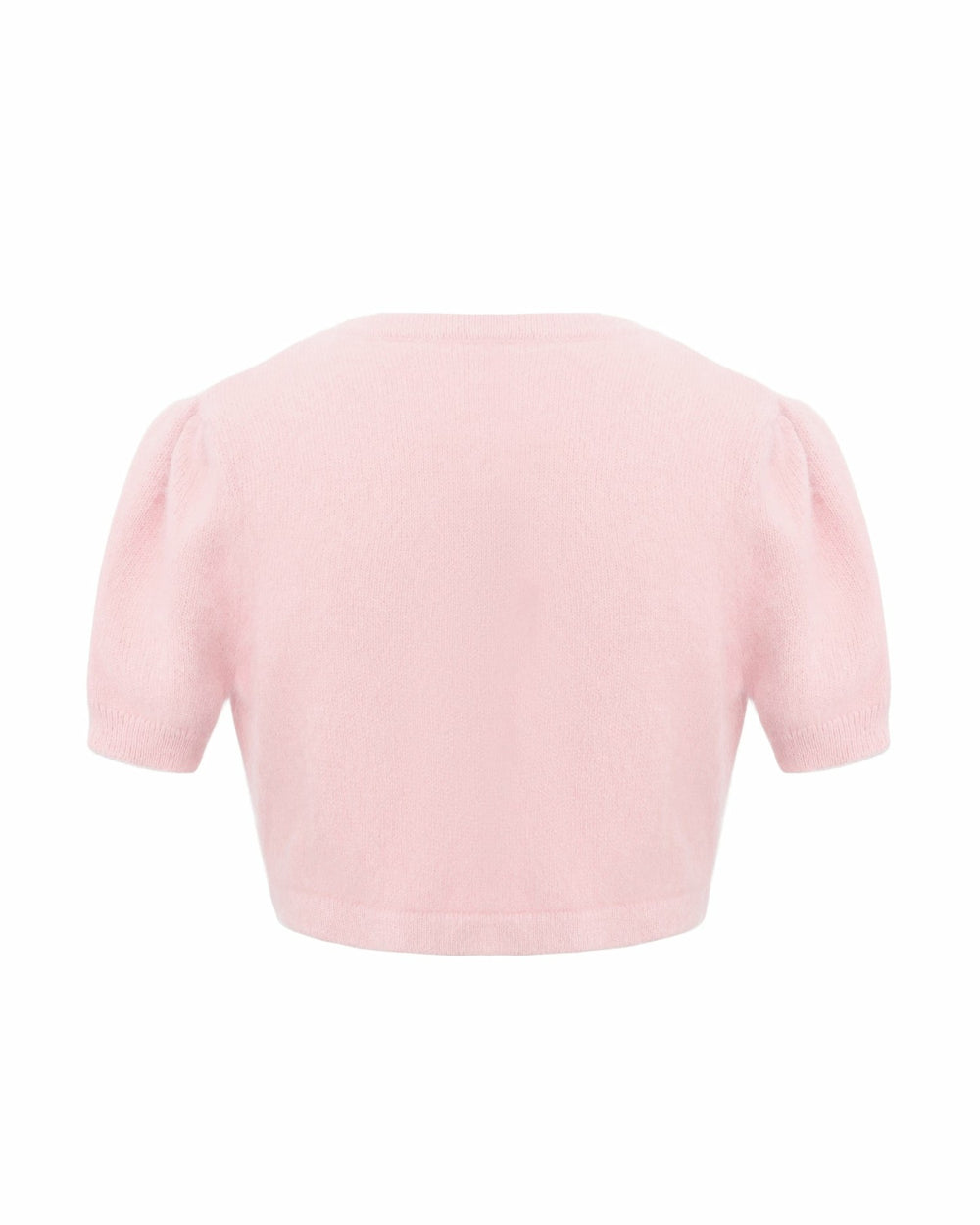 Elara Knitted Cropped Cardigan: Pink Cardigan for Brunch | Nana Jacqueline
