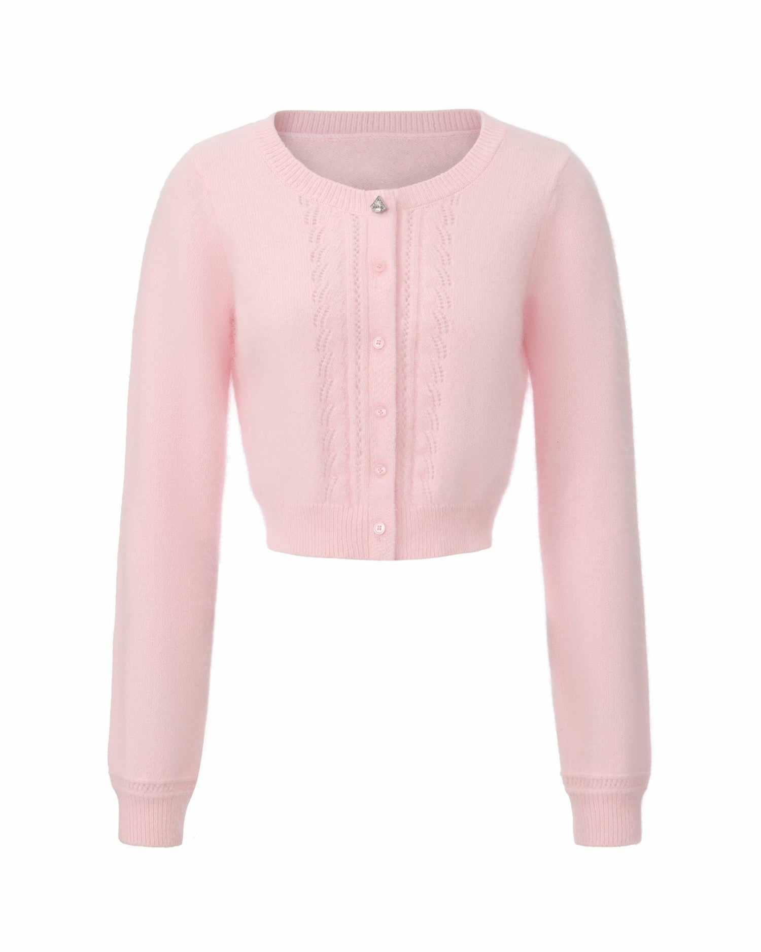 Mirabelle Knitted Cardigan: Pink Cardigan for Brunch | Nana Jacqueline
