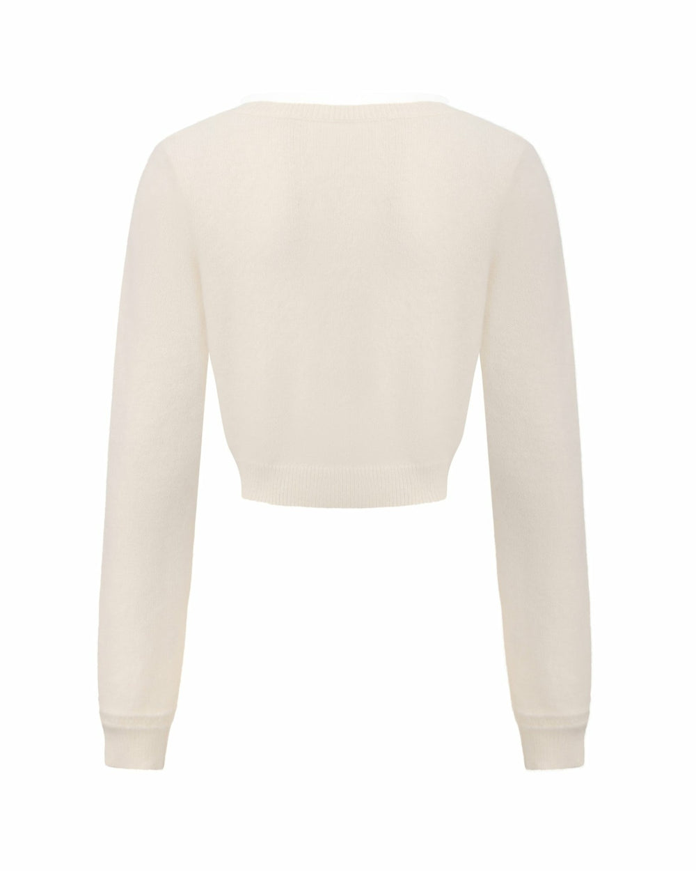 Mirabelle Knitted Cardigan: White Cardigan for Brunch | Nana Jacqueline