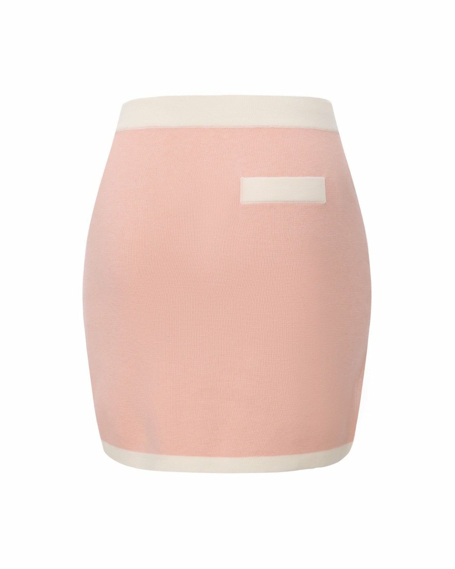 Lisette Contrast-Trim Pink Knit Three-Piece Set: Pink Knit Set for Country Club Brunch | Nana Jacqueline