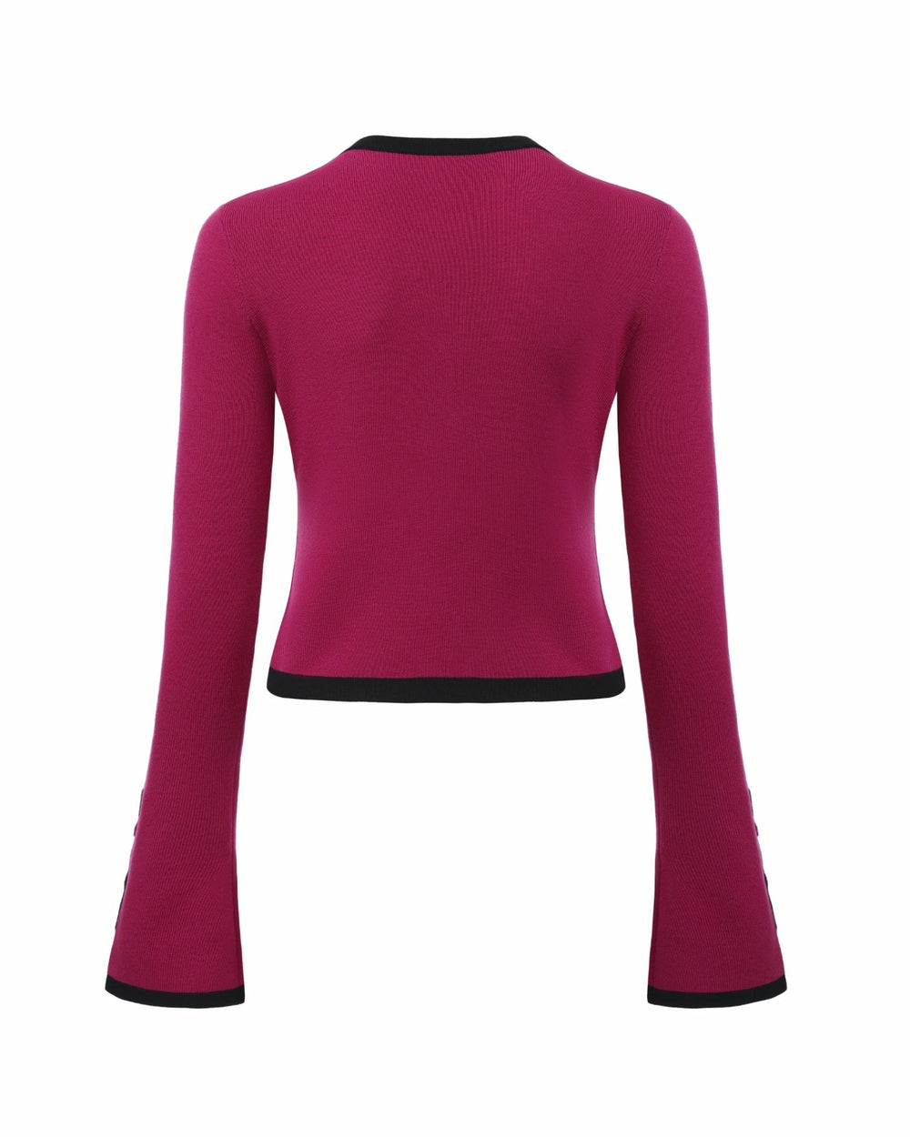 Lisette Knit Set: Magenta Knit Set for Country Club Brunch | Nana Jacqueline